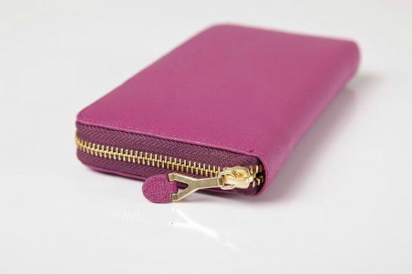 YSL zippy wallet 241153 purple